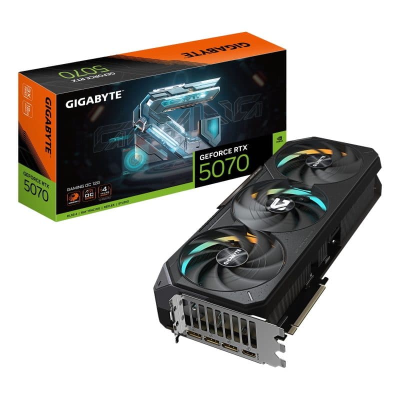 Scheda grafica 16GB GDDR7 256 bit PCIe 5.0, 2588 MHz core clock, 3 x DP 2.1a - Gigabyte GeForce RTX 5070 Ti Gaming OC 16G