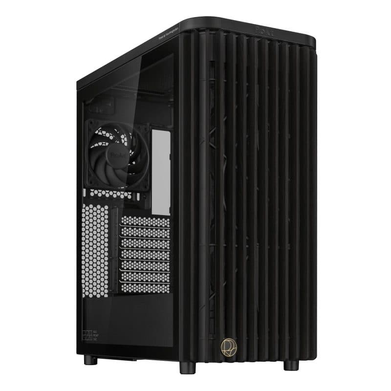 Case tower nero - ASUS ProArt PA401 Wood TG PWM