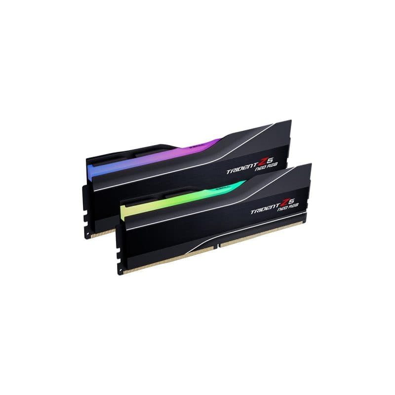 Memoria RAM DDR5 kit 32GB (2 x 16GB) 6000 MHz - G.Skill Trident Z5 Neo RGB F5-6000J3038F16GX2-TZ5NR