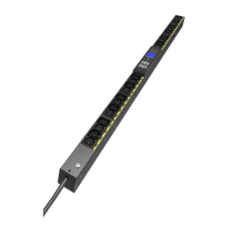Unità di distribuzione dell'energia PDU 24 prese AC 22.5U nero - Eaton EVMAFC20A
