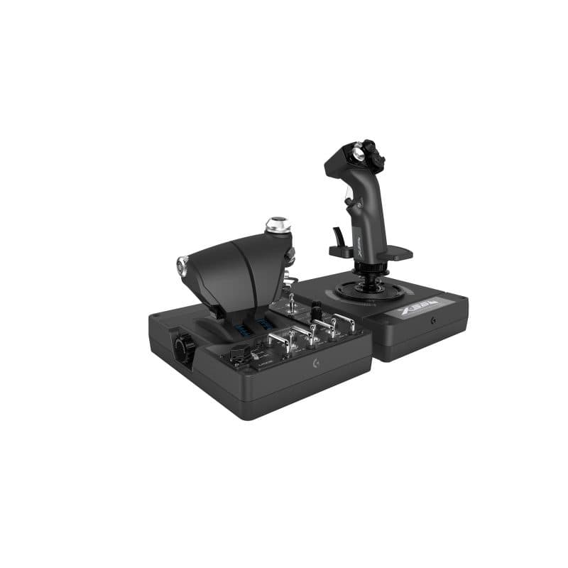 Sistema HOTAS per simulazione di volo analogico/digitale PC USB 2.0 nero - Logitech G X56