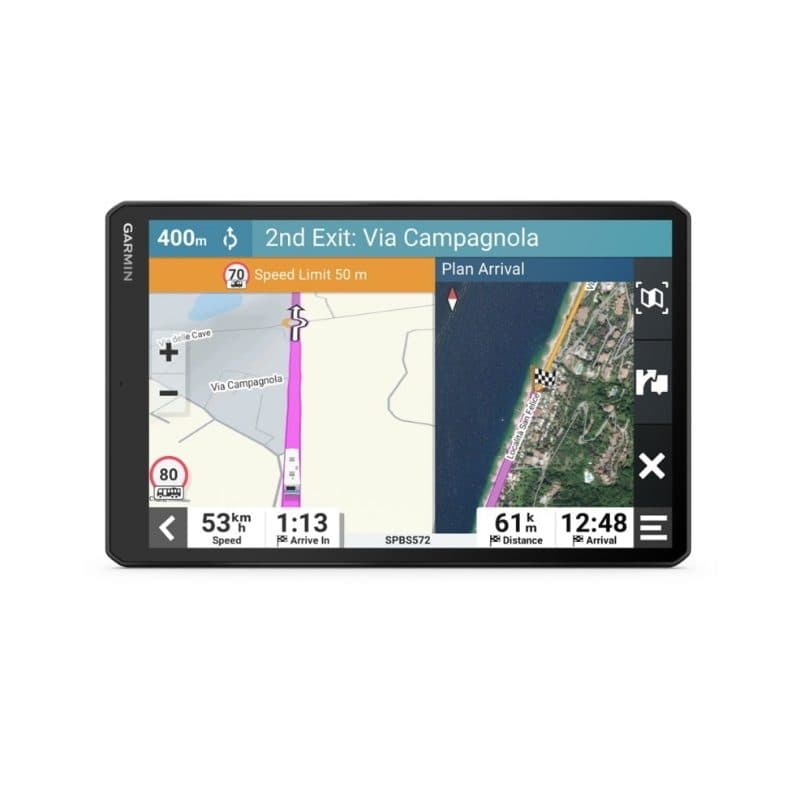Navigatore fisso 10,1 pollici TFT touch screen 554 g nero - Garmin 1095