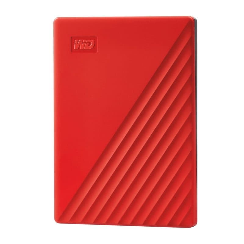 Disco rigido esterno 4TB rosso - Western Digital My Passport