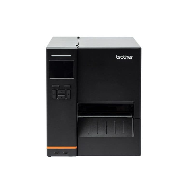 Stampante per etichette a linea termica 300 x 300 dpi cablata con collegamento Ethernet LAN - Brother TJ4520TN