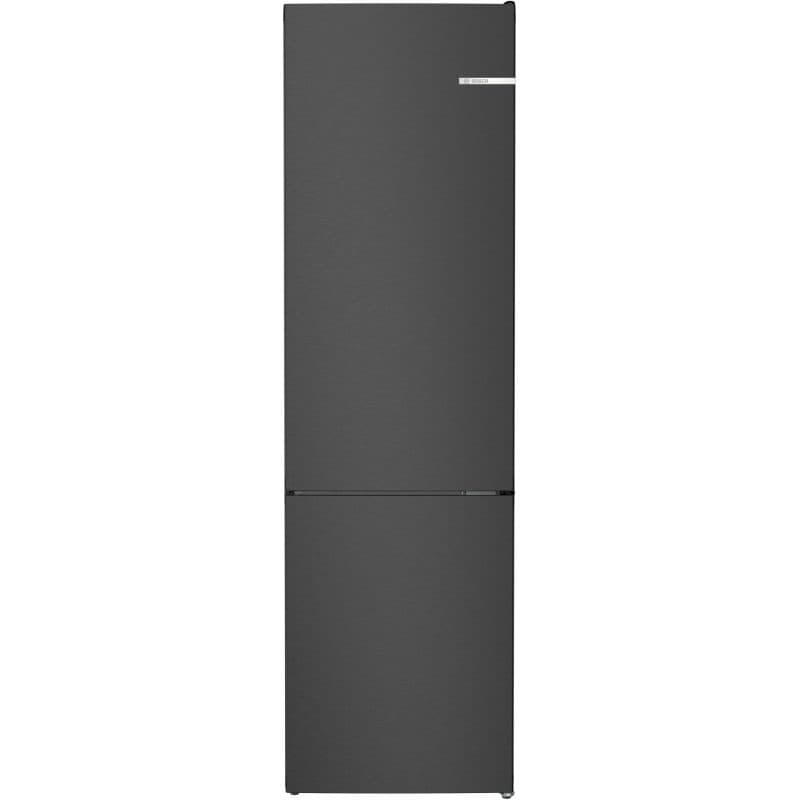 Frigorifero combinato 363 litri Total NoFrost classe C 60 cm nero inox - Bosch KGN392XCF