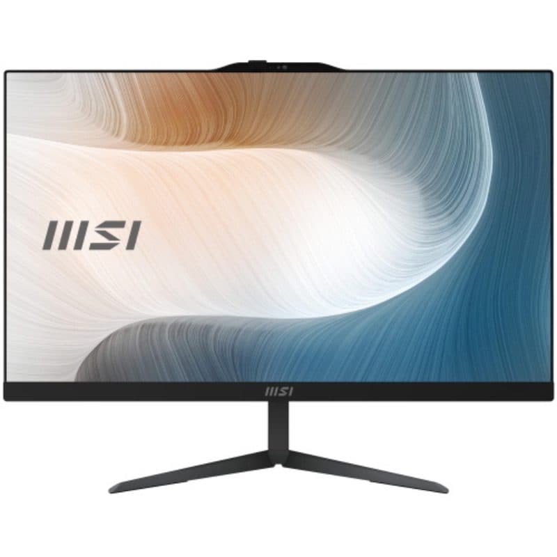 PC All-in-One 23.8 pollici Full HD Intel Core 5 120U 8GB RAM SSD 512GB Windows 11 Pro nero - MSI Modern AM242 1M-1219EU