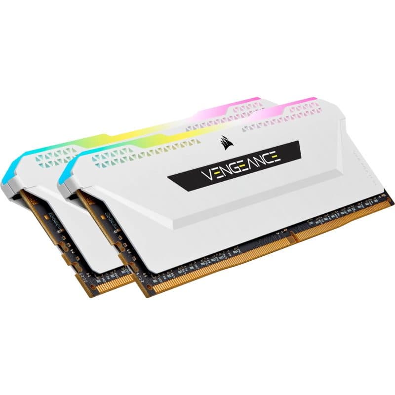 Memoria RAM 32 GB (2 x 16 GB) DDR4 3200 MHz - Corsair Vengeance RGB Pro CMH32GX4M2E3200C16W