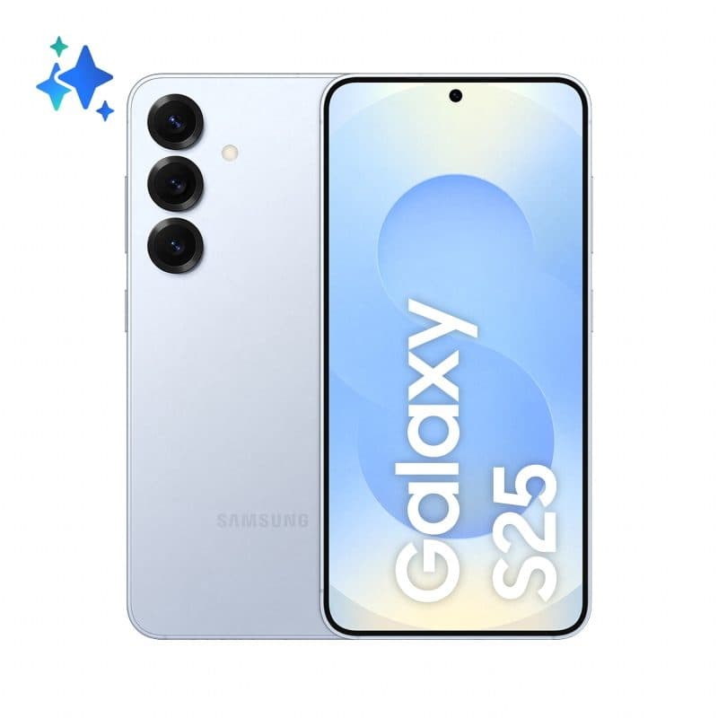 Smartphone 5G 15,8 cm (6.2 pollici) dual SIM Android 15 12GB/128GB 4000 mAh blu - Samsung Galaxy S25