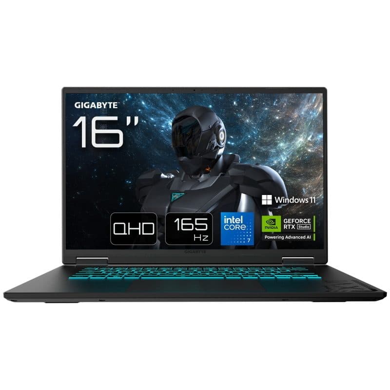 Notebook Intel Core 7 240H 40,6 cm (16 pollici) Quad HD+ 32GB LPDDR5X SSD 1TB - Gigabyte Gaming A16 Pro DXHG4DECC4SH