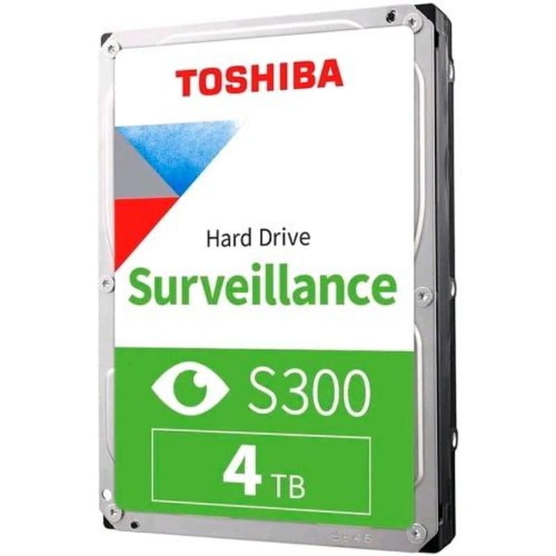 Hard disk interno 3.5 pollici 4.000GB SATA 6Gb/s 5.400 rpm buffer 128 MB - Toshiba S300 Surveillance