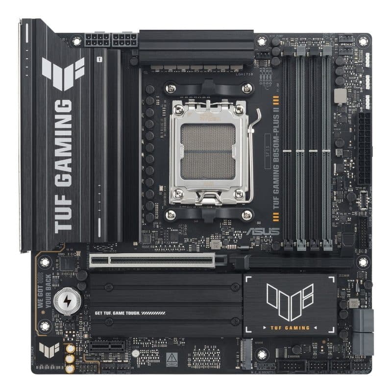Scheda madre AMD B850 socket AM5 formato micro ATX - ASUS TUF Gaming B850M-Plus II