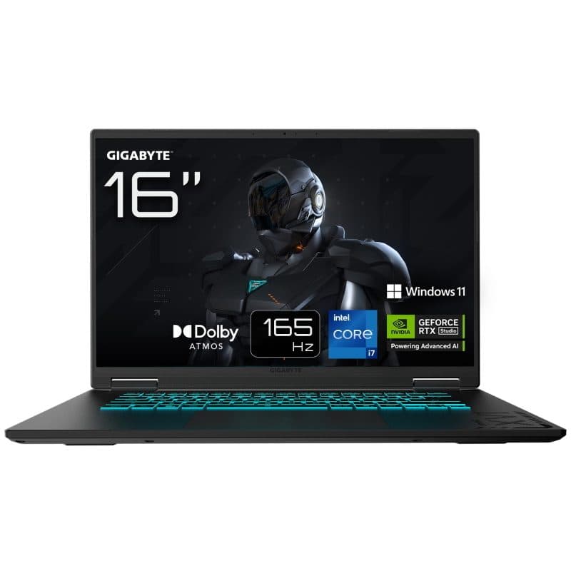 Notebook Intel Core i7-13620H 40,6 cm (16 pollici) WQXGA 16GB DDR5 1TB - Gigabyte Gaming A16 CWHI3DEC94SH