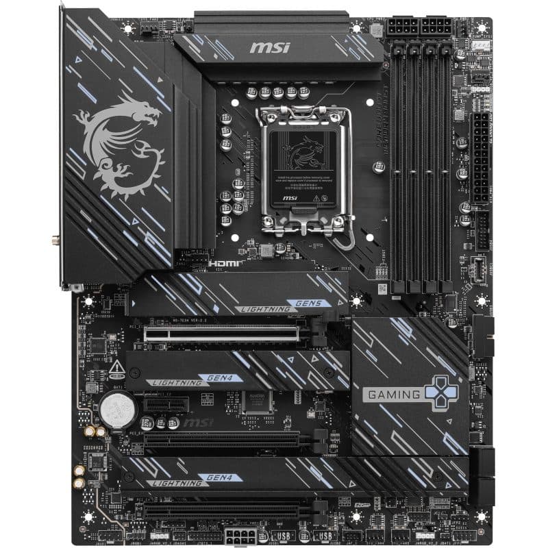 Scheda madre Intel Z890 LGA 1851 (socket V1) formato ATX - MSI Z890 Gaming Plus WiFi