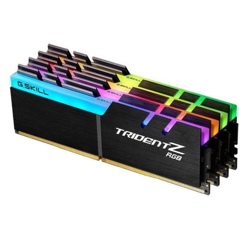 Memoria RAM 32 GB (4 x 8 GB) DDR4 3200 MHz - G.Skill Trident Z RGB (for AMD) F4-3200C16Q-32GTZRX
