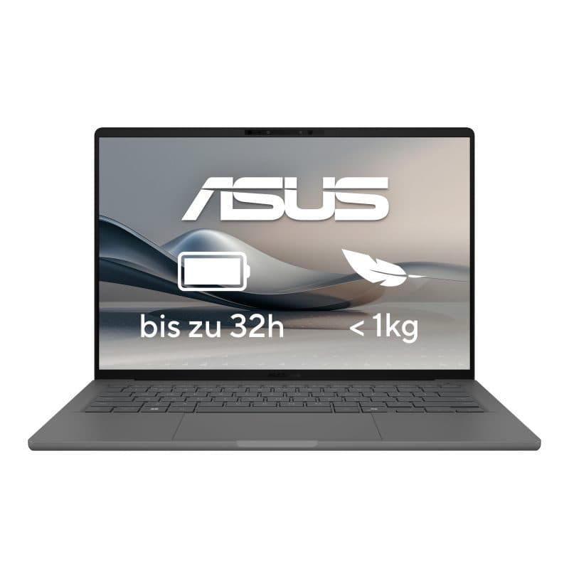 Notebook Copilot+ PC Snapdragon X1-26-100 35,6 cm (14 pollici) WUXGA 32GB LPDDR5X - ASUS ZenBook A14 UX3407QA-QD496W