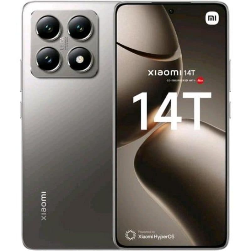 Smartphone 5G dual SIM 6.67 pollici octa core 12GB RAM 256GB grigio Titan - Xiaomi 14T