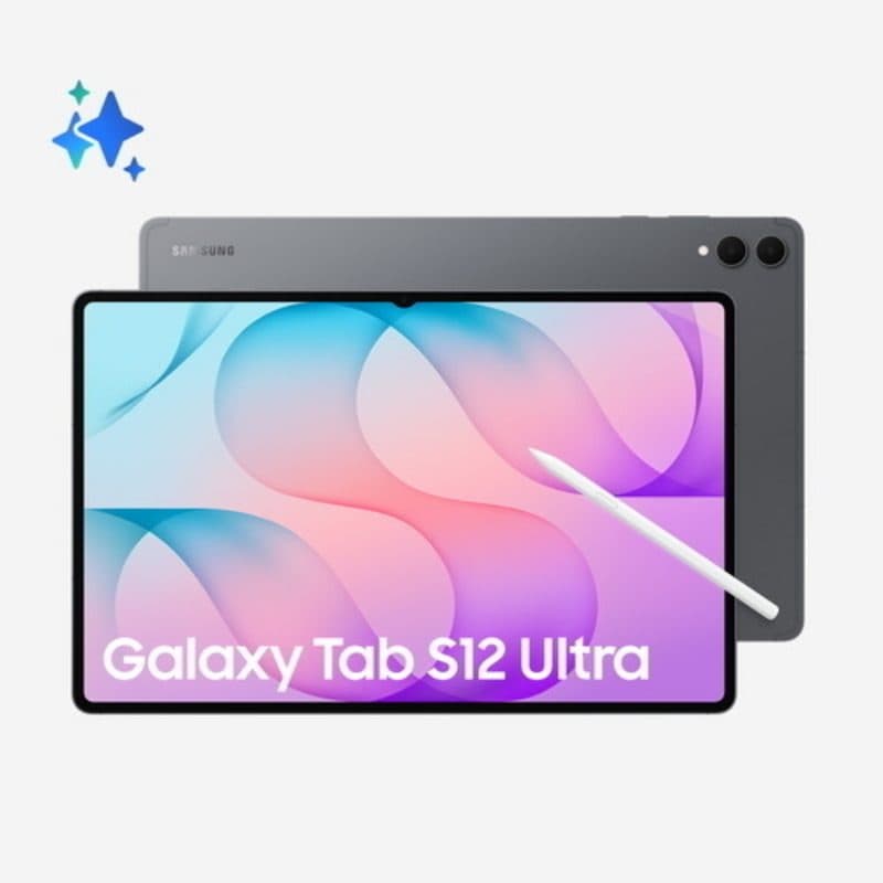 Samsung x946 galaxy tab s12 ultra 5g 14.6 octa core 512gb ram 12gb 5g wi-fi 7 europa gray