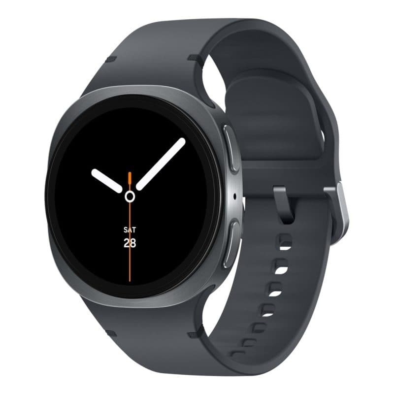 Samsung galaxy watch 8 3,3 cm (1.3\) amoled 40 mm digitale 438 x 438 pixel touch screen grafite wi-fi gps (satellitare)