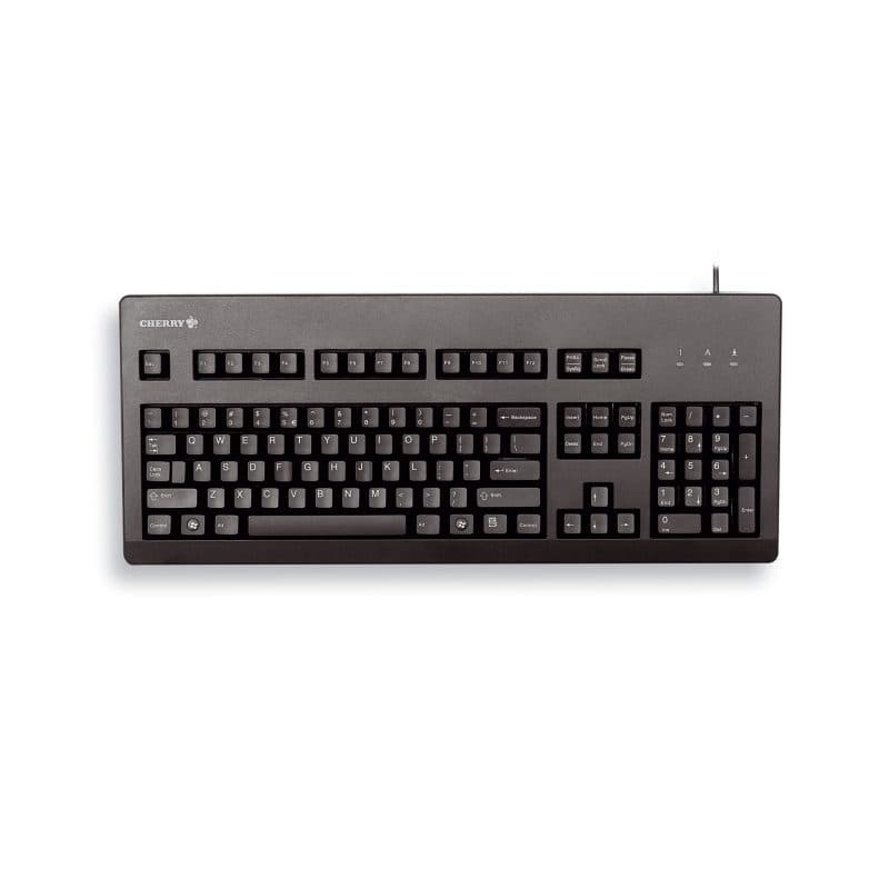 Cherry g80-3000 tastiera universale usb qwerty inglese us nero