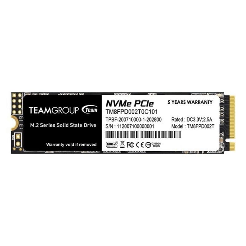 Team group mp33 pro m.2 2 tb pci express 3.0 nvme