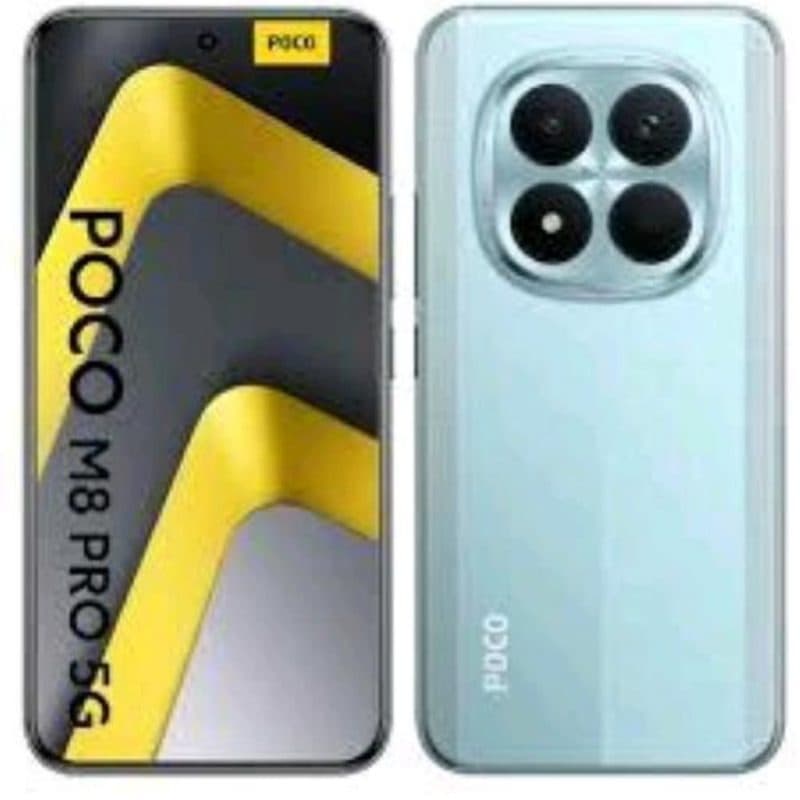 Xiaomi poco m8 pro 5g dual sim 6.83 octa core 256gb ram 8gb 5g nfc europa green