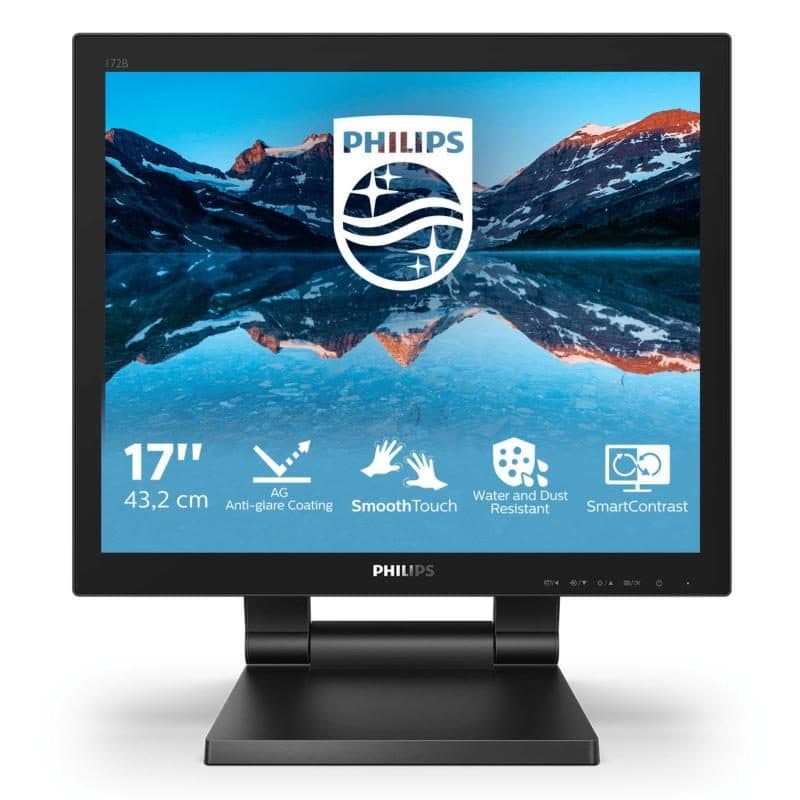 Monitor flat 17 pollici 1280 x 1024 pixel tempo di risposta 1 ms - Philips 172B9TL/00