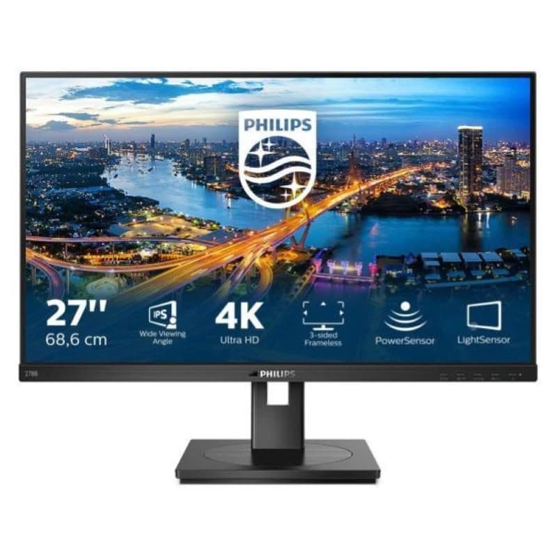 Monitor 27 pollici LED Ultra HD 4K 3840 x 2160 tempo di risposta 4 ms - Philips B Line 278B1/00