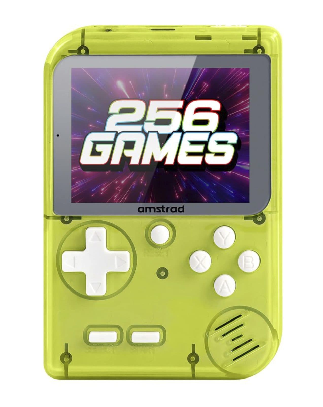 Green portable game console - Amstrad GC 256 G