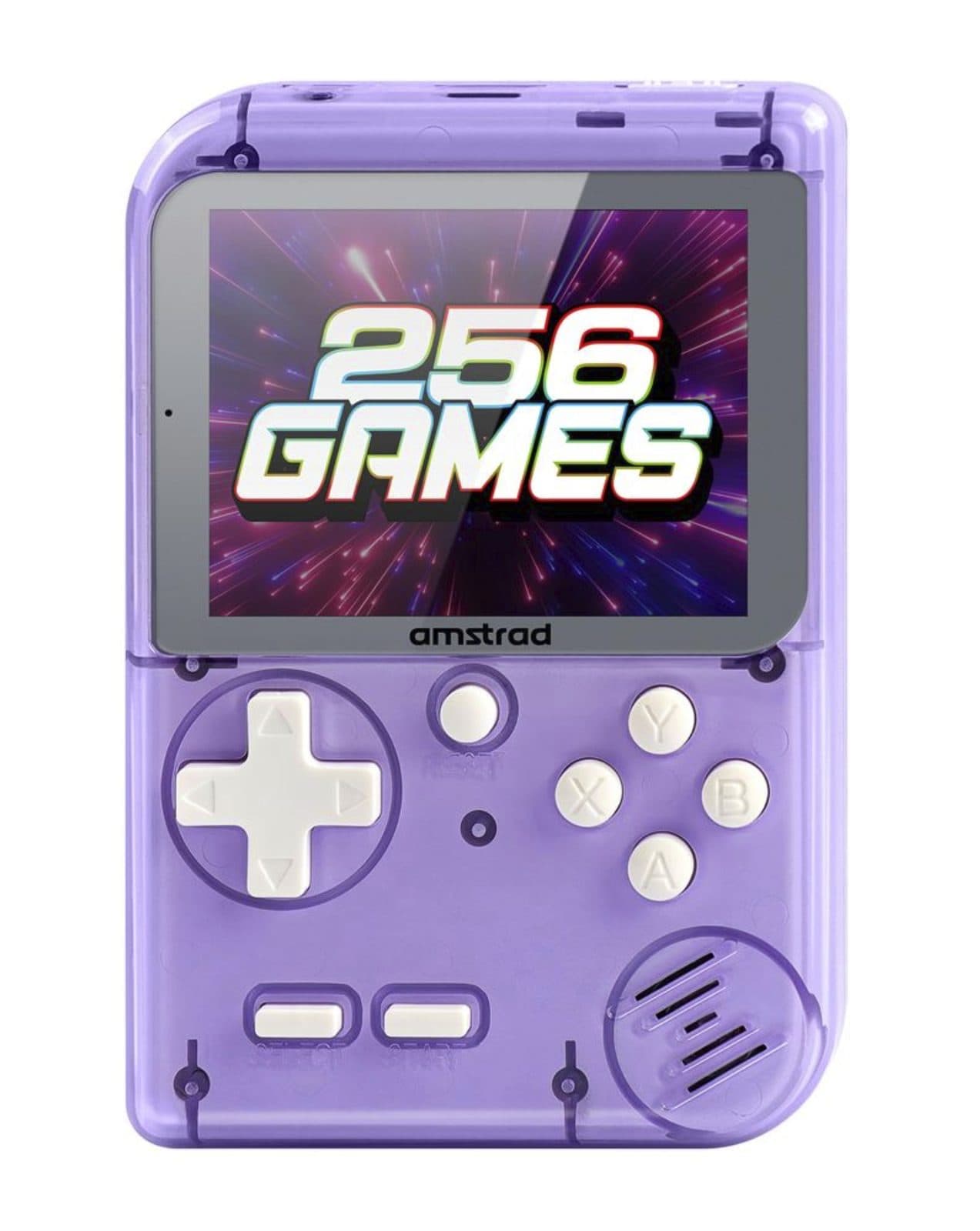 Purple portable game console - Amstrad GC 256 P