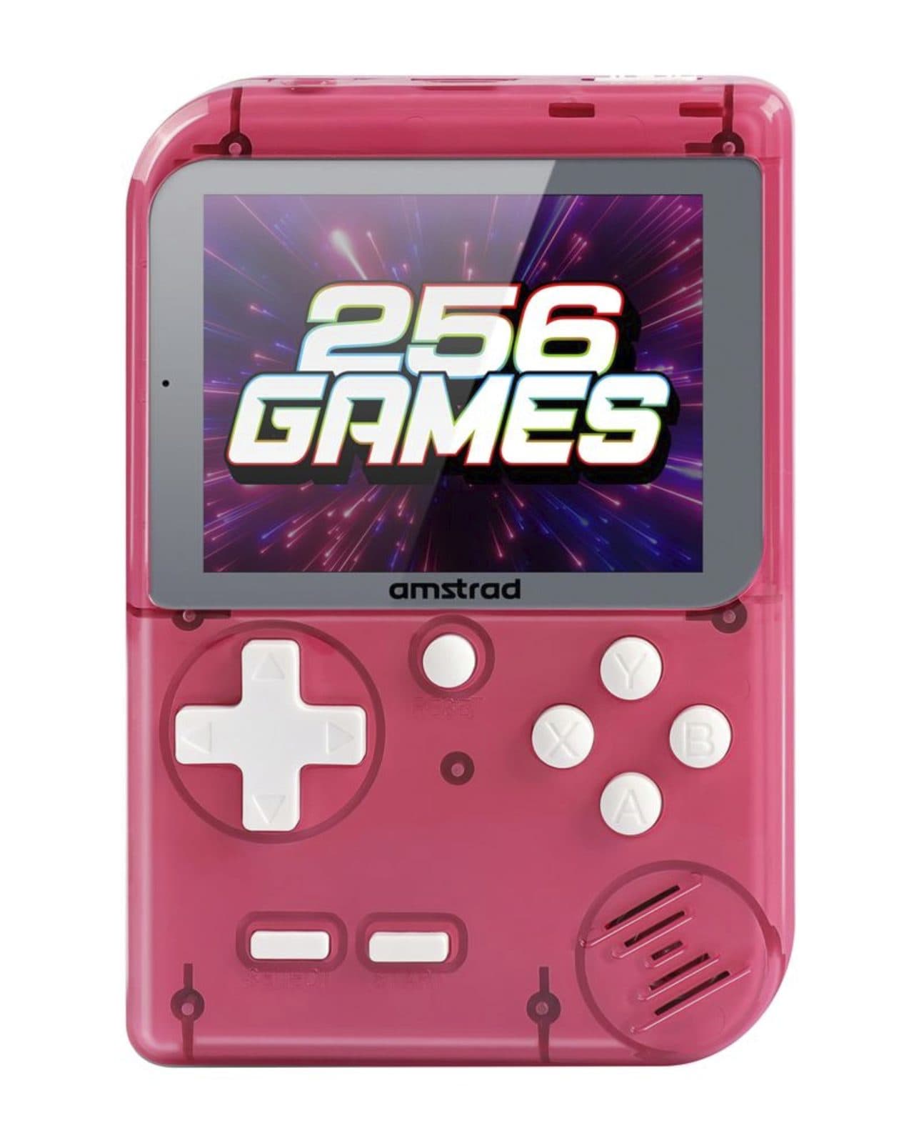 Pink portable game console - Amstrad GC 256 R