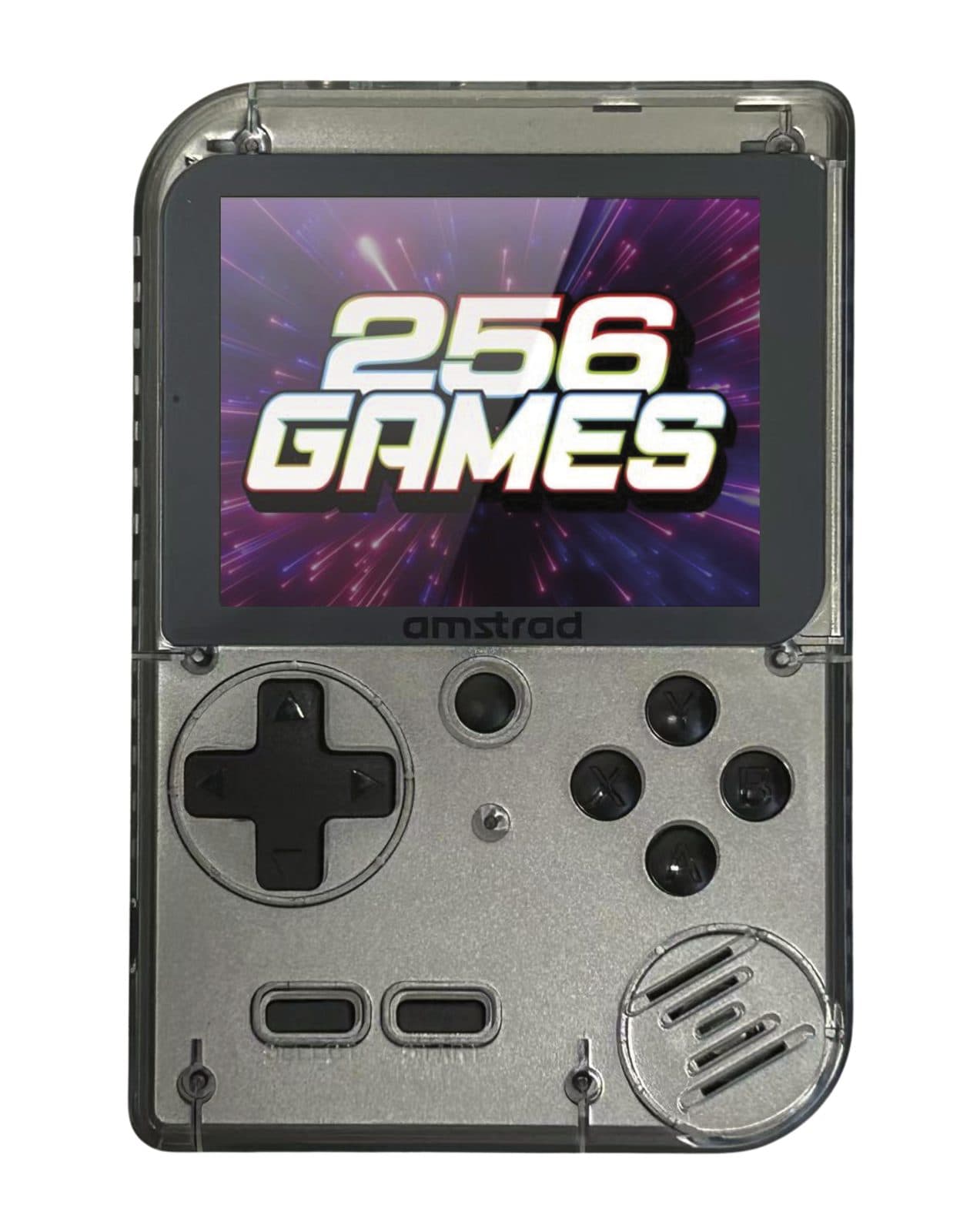 Silver portable game console - Amstrad GC 256 W