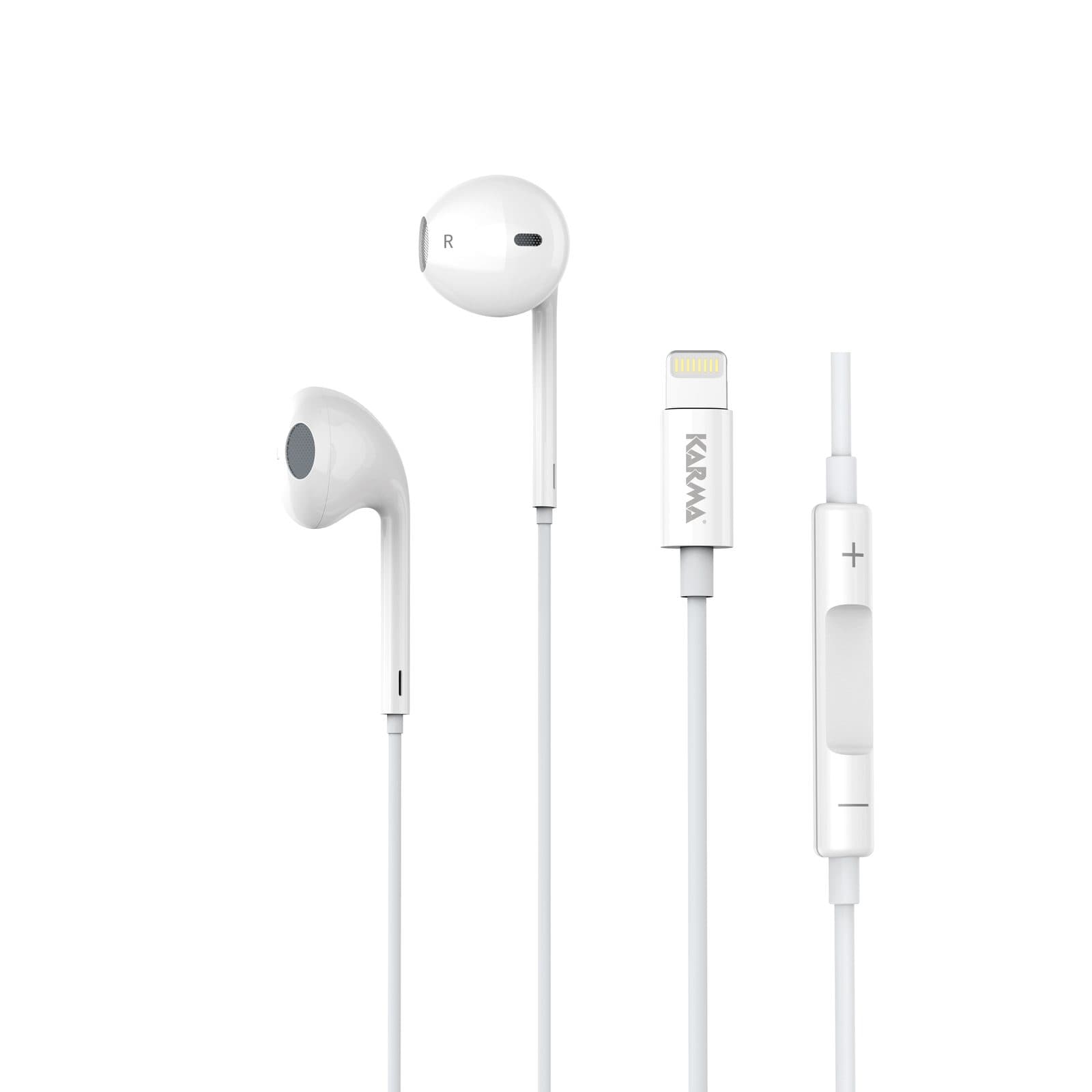 Headphones with lightning bluetooth connector - Karma HPT LT