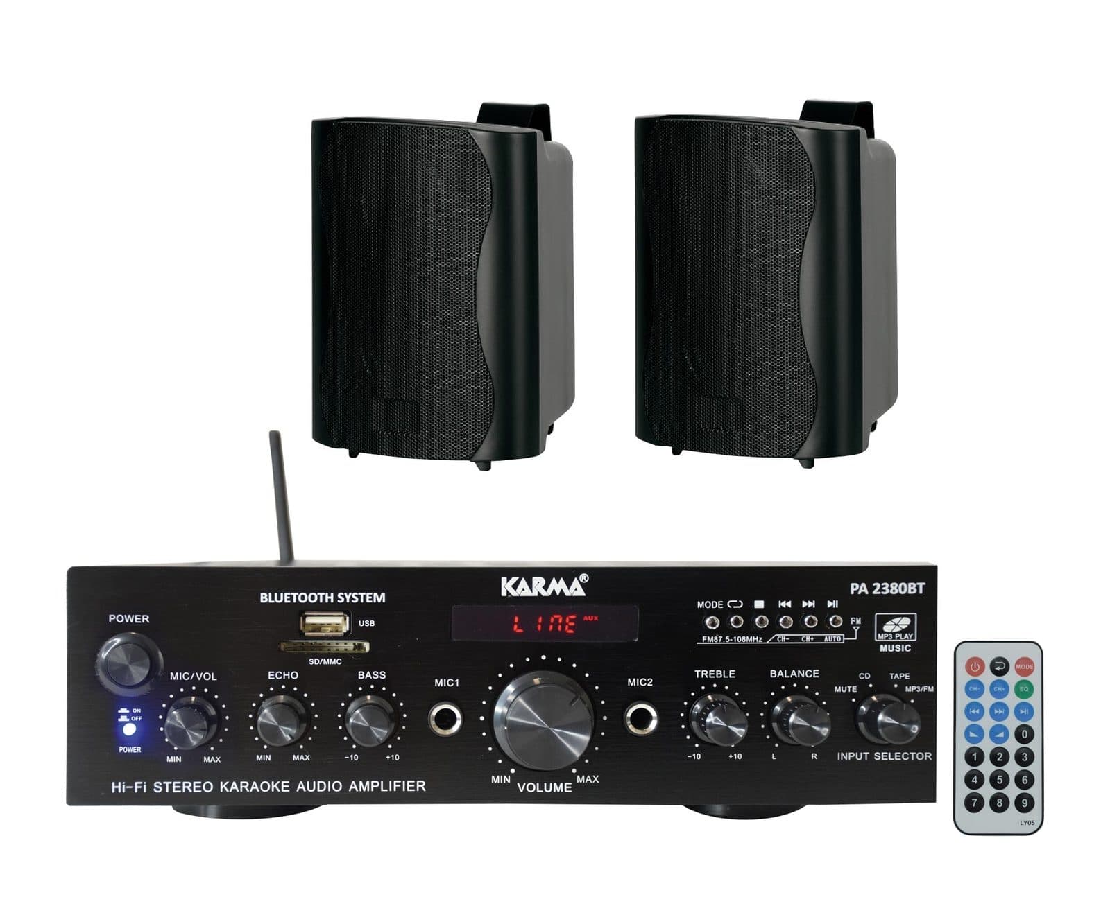 Amp kit + speakers - Karma KIT 2380 BT