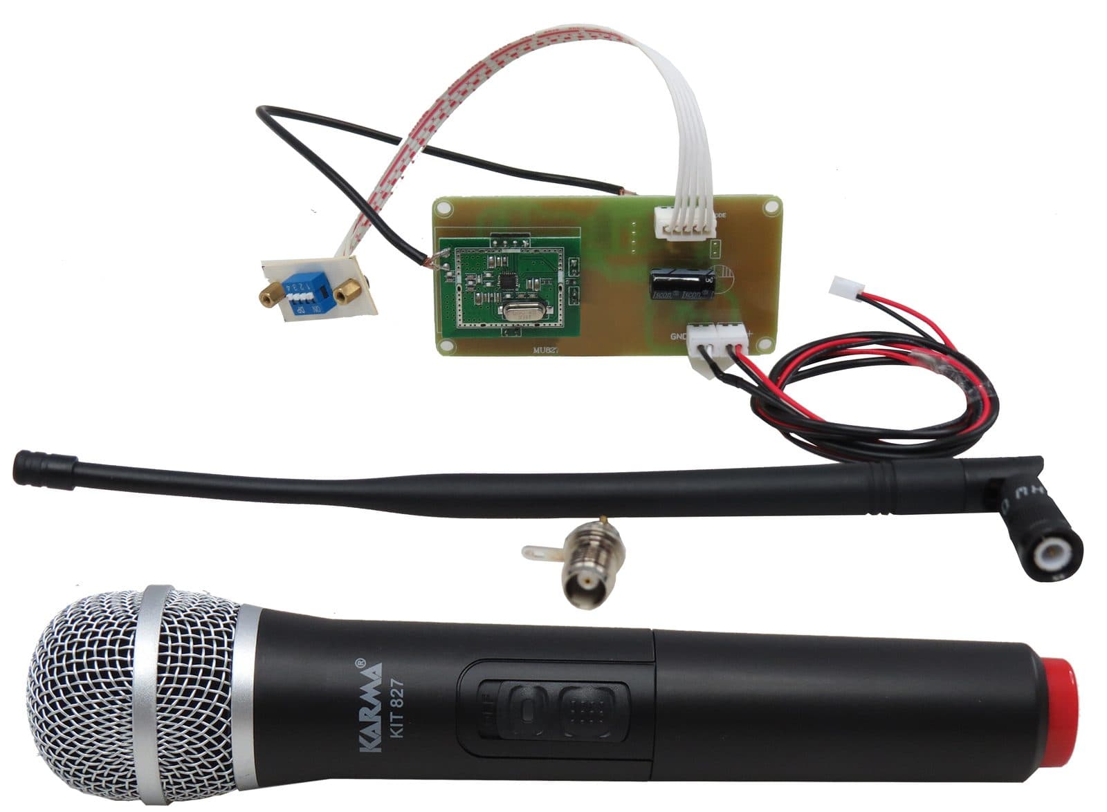 Radio microphone system freq.: 640 - 655 Mhz - Karma KIT 827 C