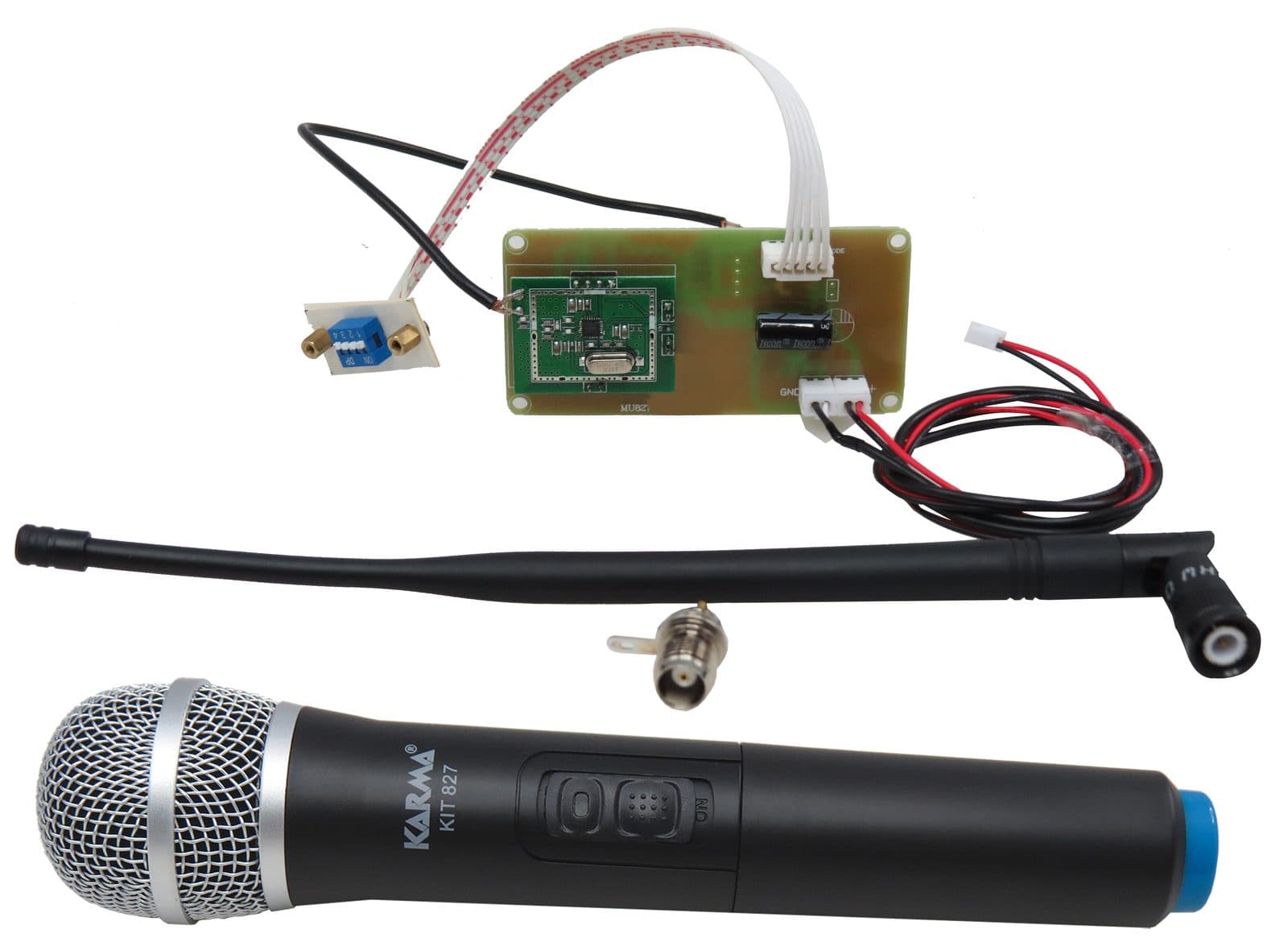 Radio microphone system freq: 655 - 690 Mhz - Karma KIT 827 D