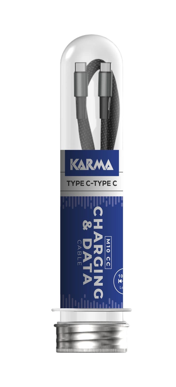 Charging and data cable - TypeC TypeC - 1 m - Karma M 10 CC