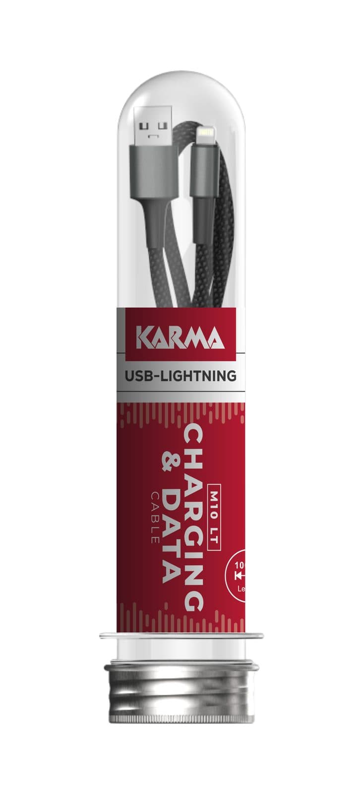 Charging and data cable - Lightning - 1 m - Karma M 10 LT