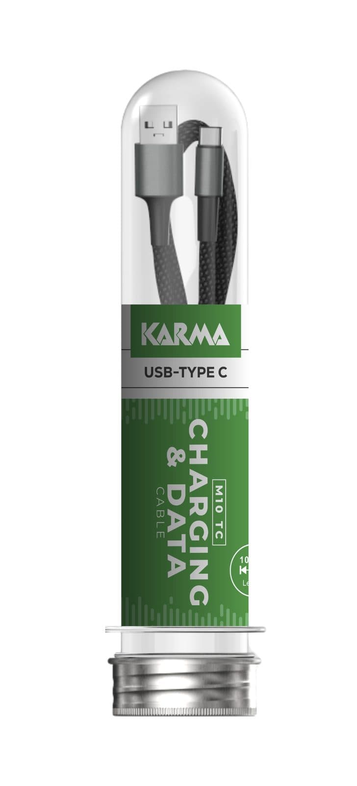 Charging and data cable - Type C - 1 m - Karma M 10 TC