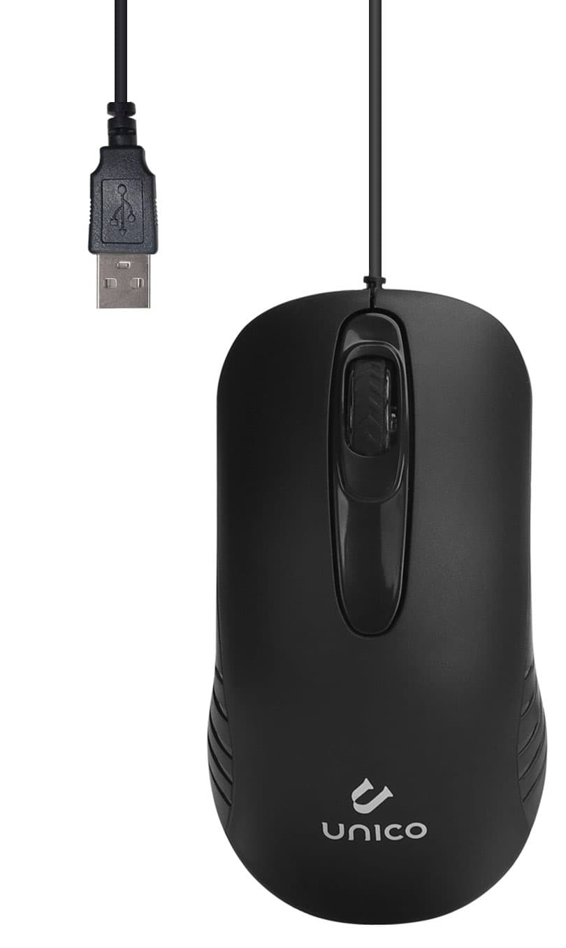 USB Mouse - 1200 dpi - Unico MS 9580