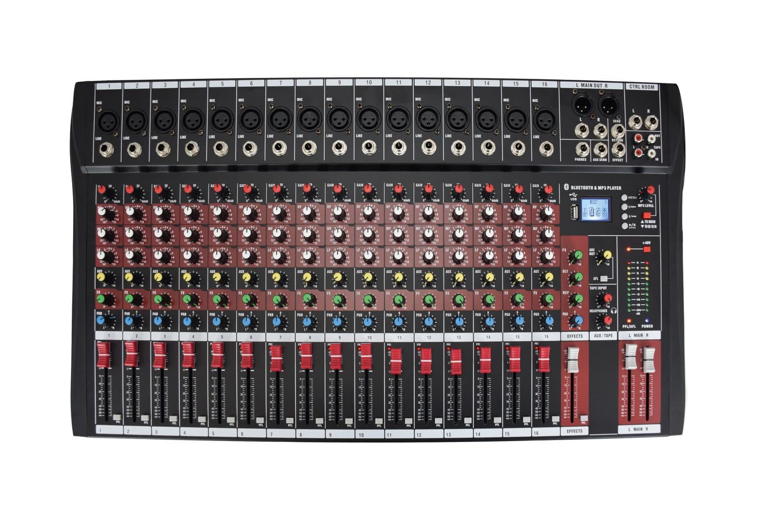 Microphone mixer 16 channels - Glemm MX 4816