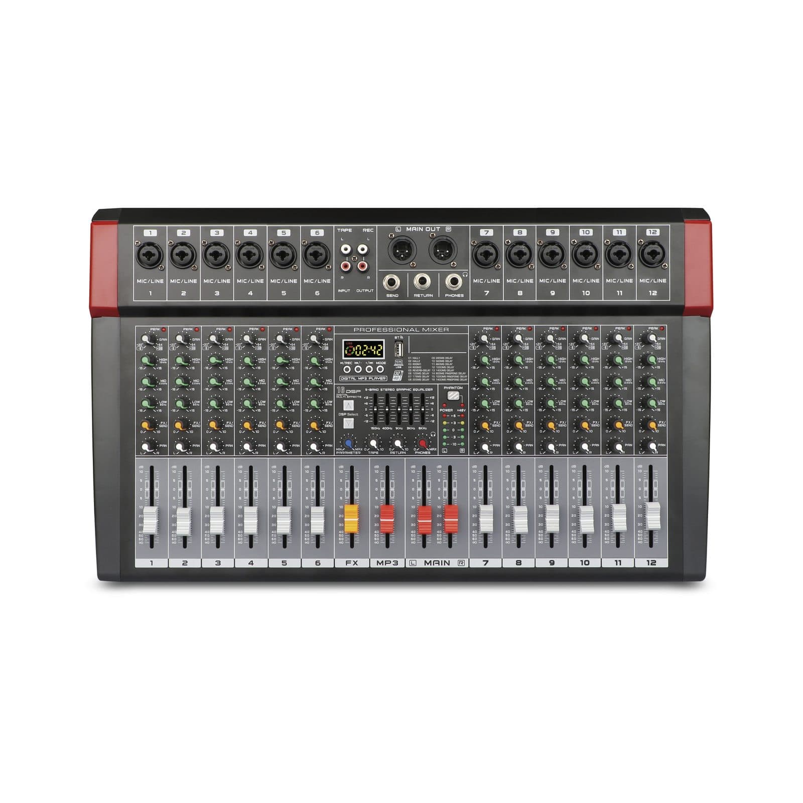 Microphone mixer 14 channels - Glemm MXP 14 C