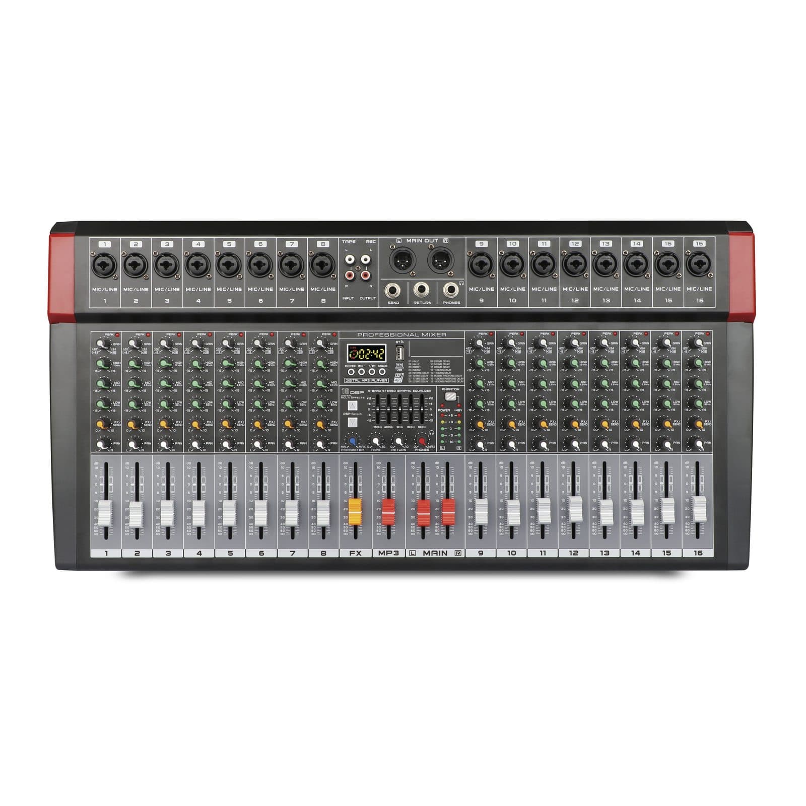 Microphone mixer 18 channels - Glemm MXP 18 C