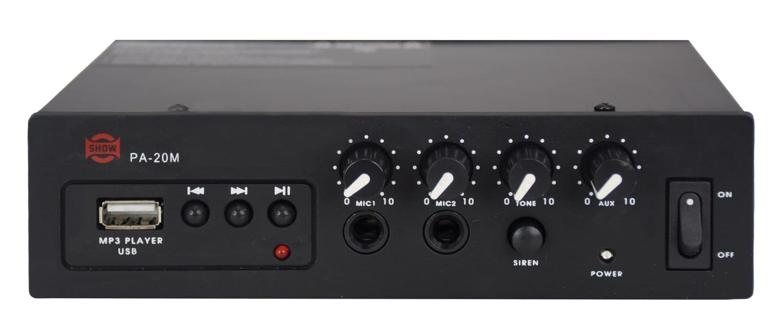 Amplificatore 12V- 20W con MP3 - Glemm PA 20M