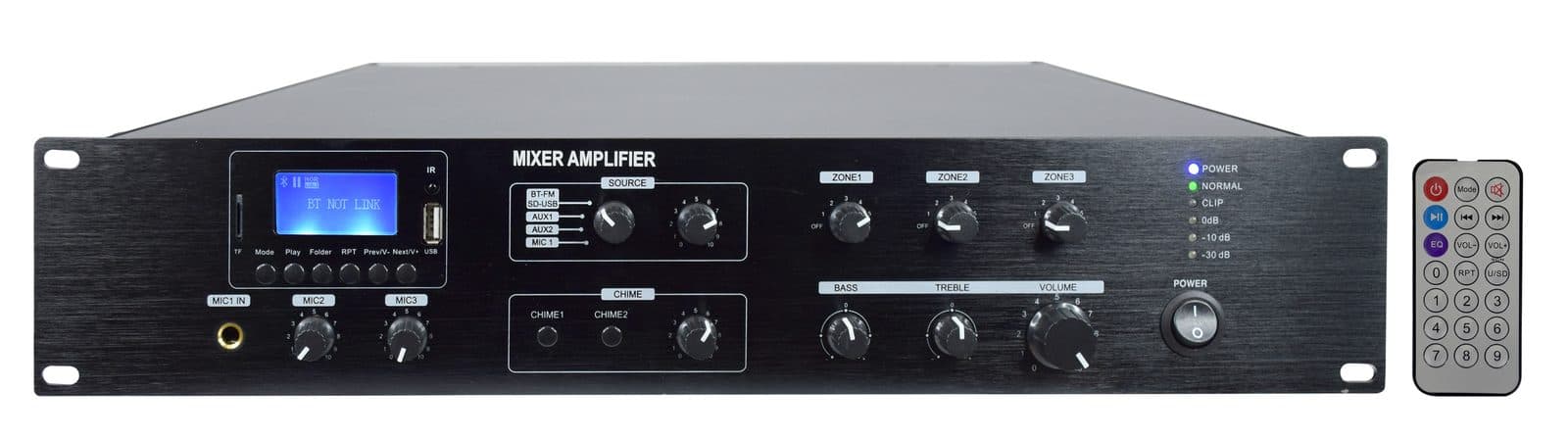 Amplificatore 225W - 3 zone - Glemm PAA 225BMZ