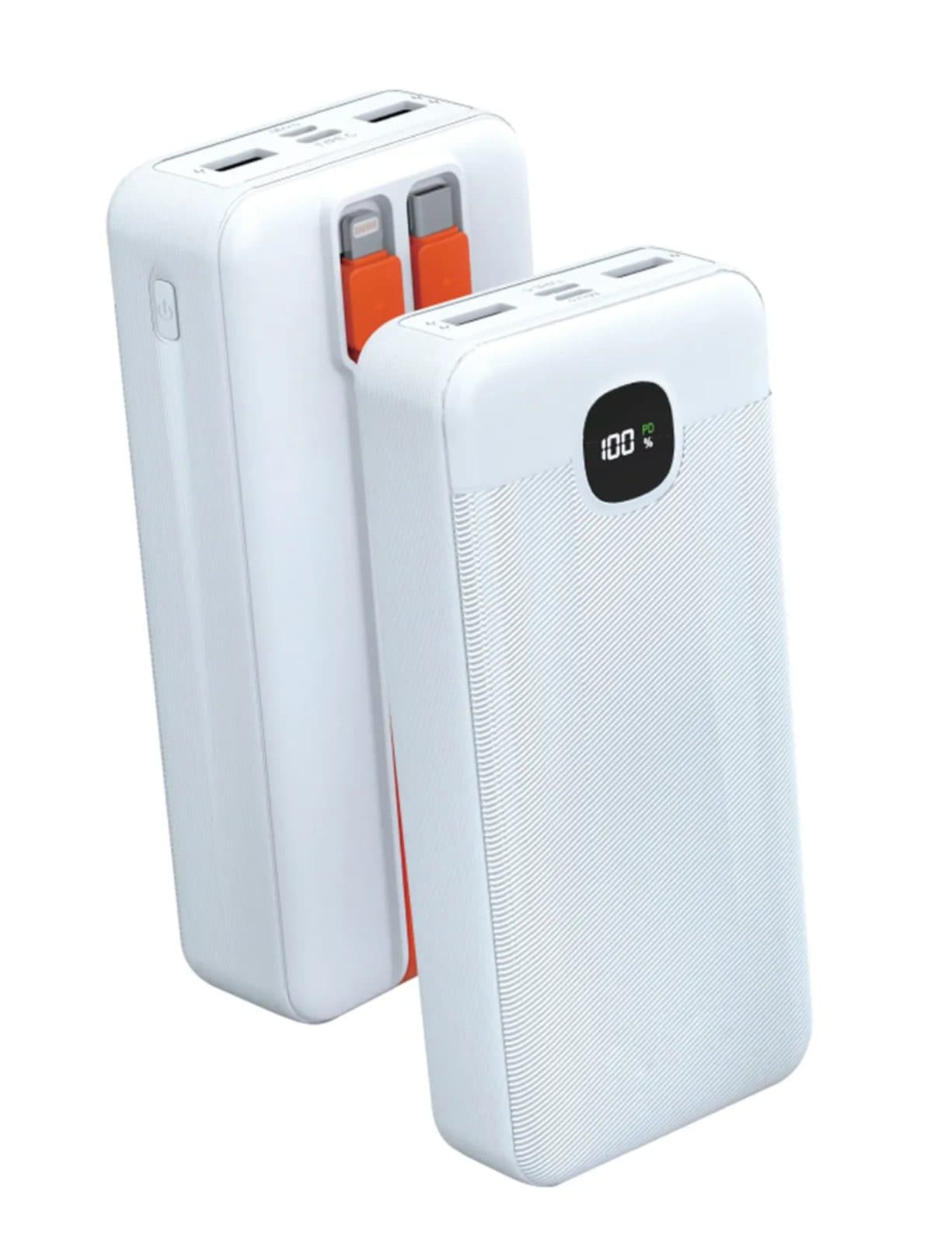 Power bank from 20000 mAh with digital display - Single PB 1726 W
