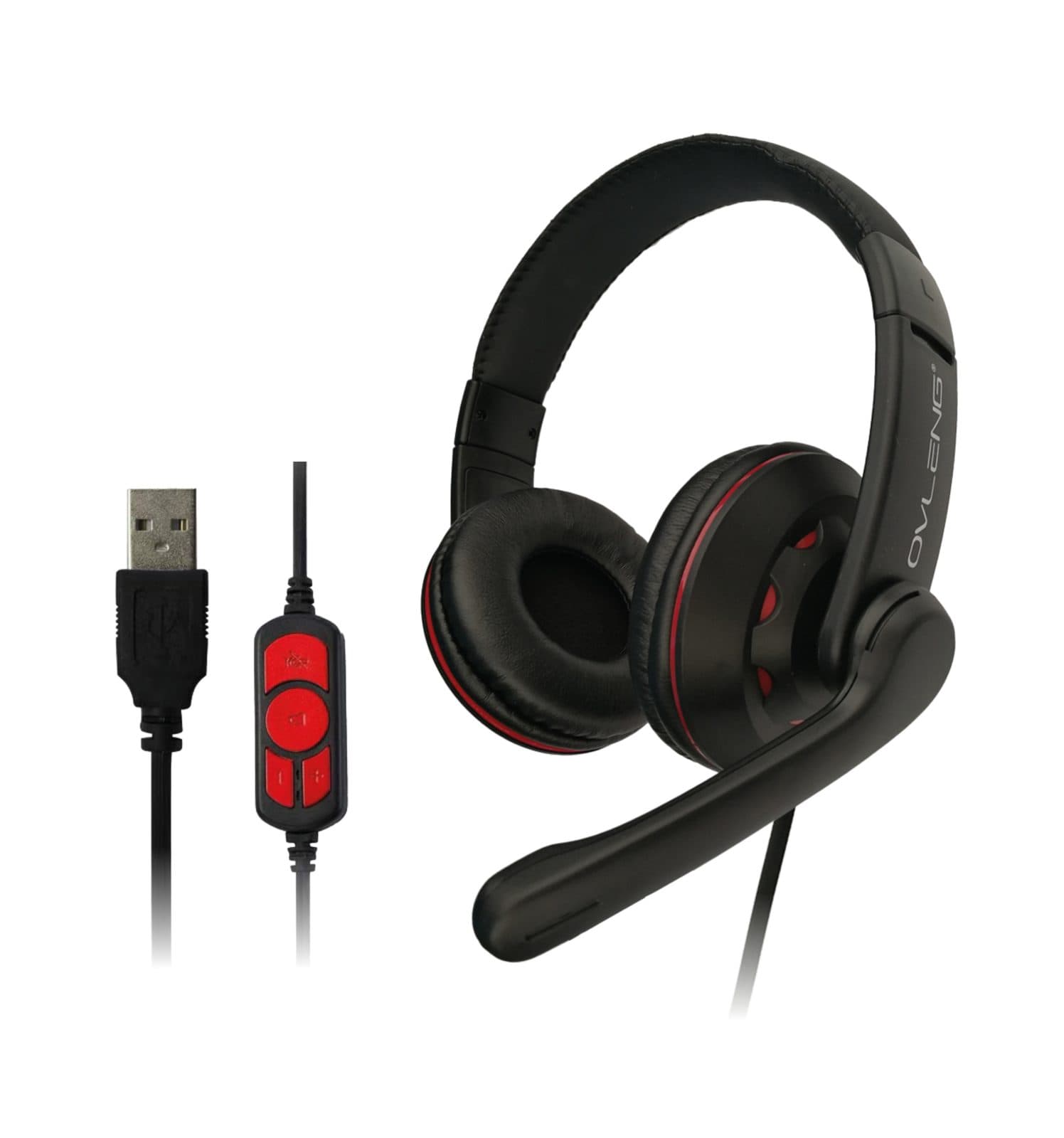 USB gaming headset - Ovleng Q 5 R