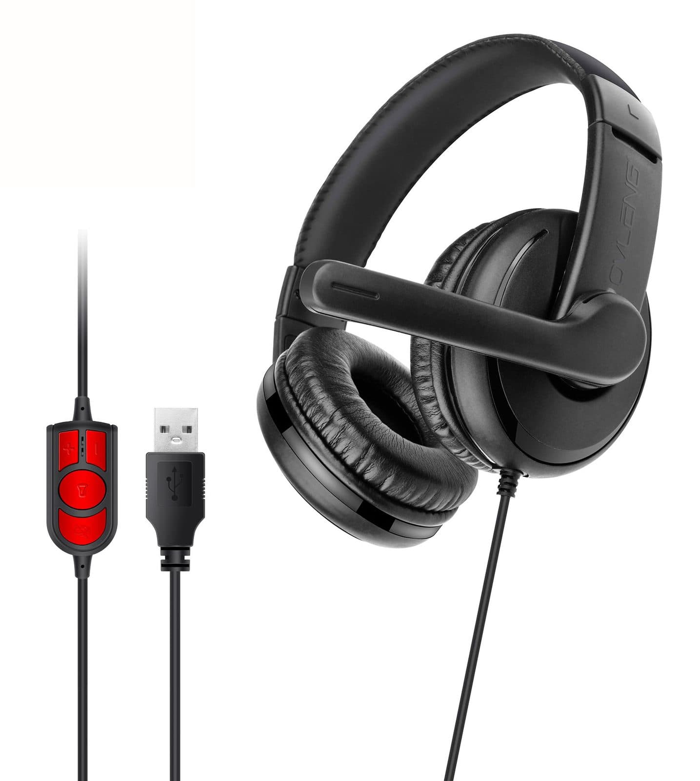 USB headphone with microphone - Ovleng Q 6