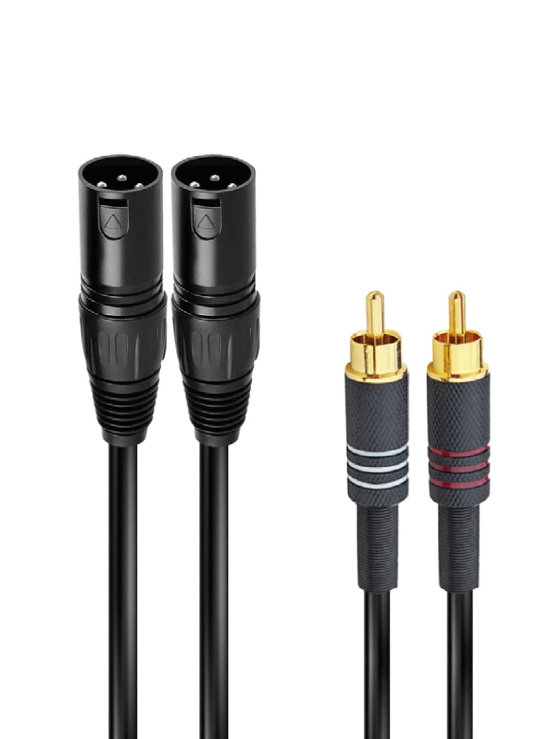 2 XRL audio cable m a 2 RCA m 1.5 m - RDM RDM C 161 - 5