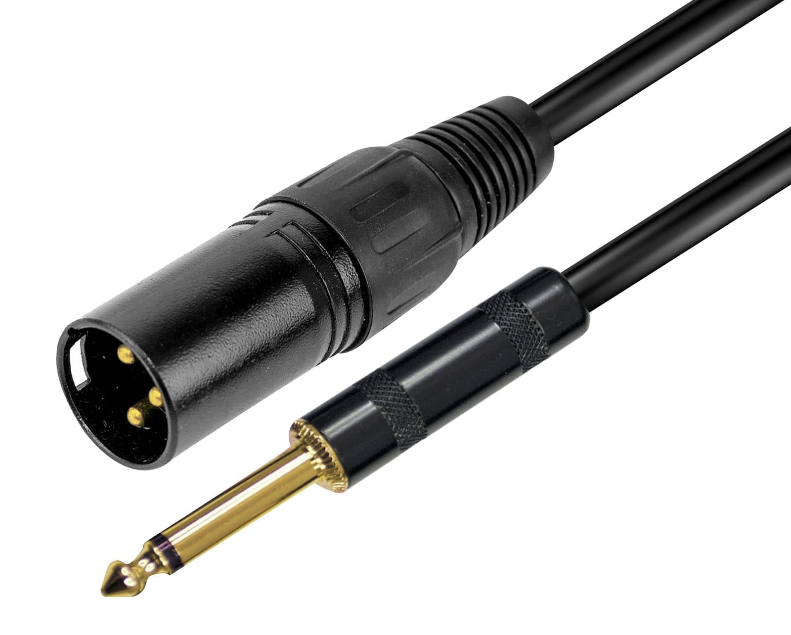 XLR M - Jack 6.3 mm - 5 m - RDM C 185