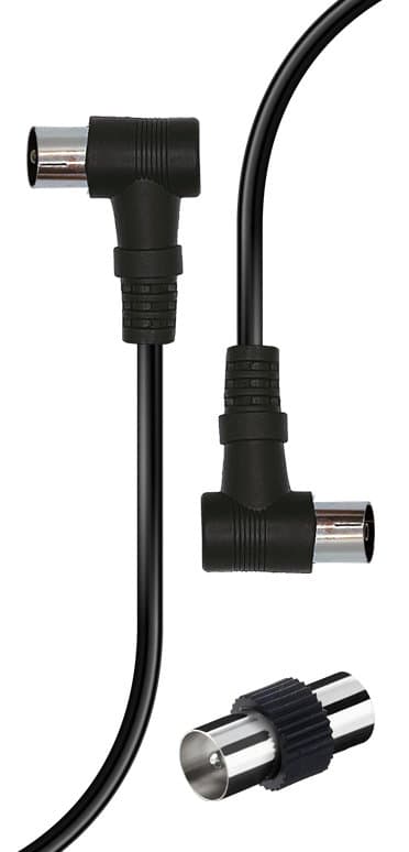 Cable antenna M 90 / M 90 3 m black - RDM RDM CL 143